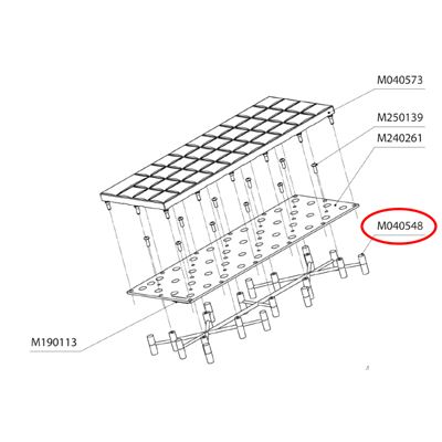 Dištančný stromček E150 (pre silikónovú                                         