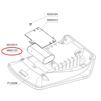 Gumená nožička 6 x 2 mm E50 JODO                                                