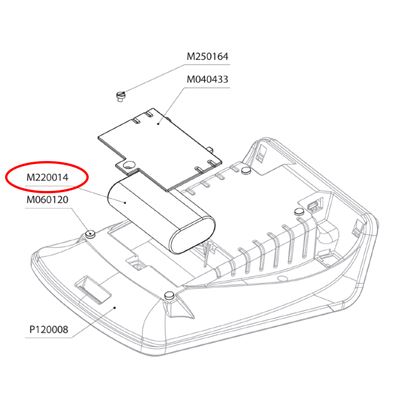 Batéria Li-Ion ICR18650×2, 7,4 V modrá                                          