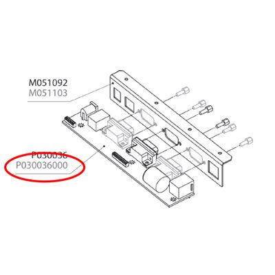 DPS Connectors E150 v1.1- COM1 – 3 RS232                                        