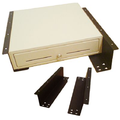 Držiak zásuvky pod pult, hĺbka 435 mm                                           