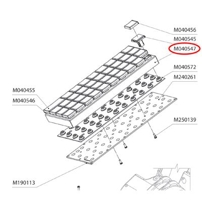 Držiak tlačidiel E150 (pre tlačidlovú ve                                        