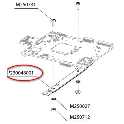 Držiak MB E80 B SK - lepený                                                     