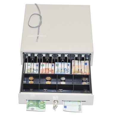 Peňaž.zásuvka MK 330, 8/4, 12 V, čierna                                         