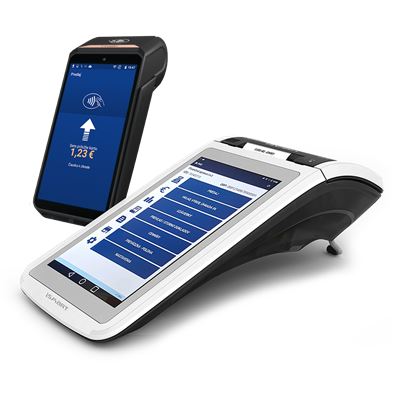 Pokladnica Euro-80 A SK+INGENICO DX8000                                         