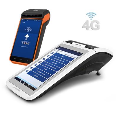 Pokladnica Euro-80 A 4G+LANDI AxPOS A8S                                         