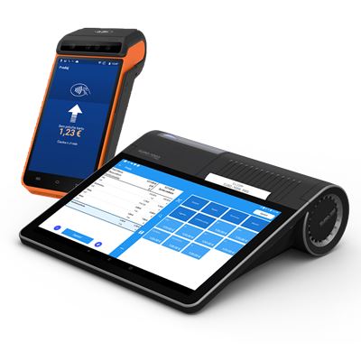 Pokladnica Euro-100 A PRO+LANDI AxPOS A8                                        